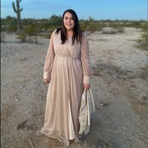 Sparkle floor length Dress